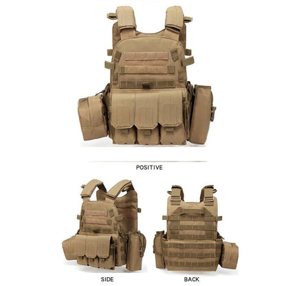 Porte-Plaques Modulaire JOCESTYLE – Gilet Tactique Camouflage Haute Densité 600D Ma boutique
