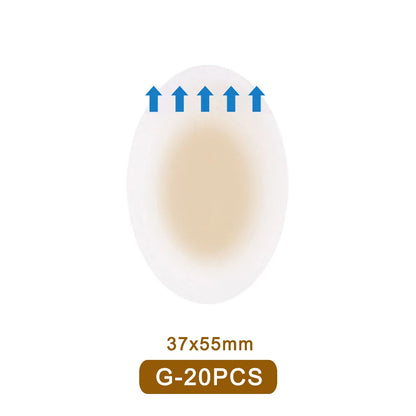 Patchs Hydrocolloïdes pour Talons – 10 ou 20 pièces - BLACKBEARD OUTDOOR INDUSTRIES