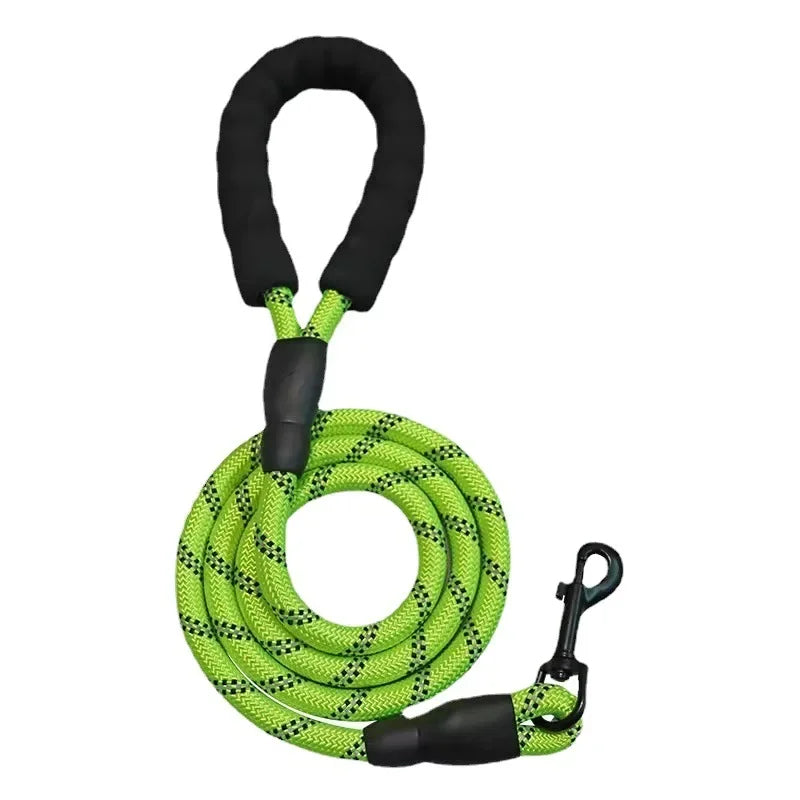 Laisse Réfléchissante Résistante pour Chien – Tous Gabarits | Anti-Traction & Sécurité Ma boutique