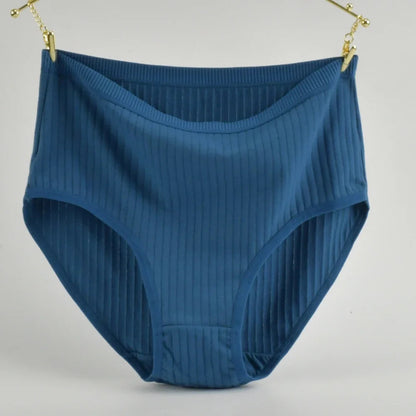 Culottes Coton Taille Haute Rayées Pour Femmes, Confortable & Respirante – Lingerie Plus Size BLACKBEARD OUTDOOR INDUSTRIES