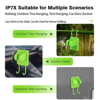 Kit de Douche Portable pour Camping – Pompe de Douche RV avec Écran Numérique Intelligent, Mode Éco Énergétique, Batterie 6000mAh – Idéale pour Aventures en Plein Air - BLACKBEARD OUTDOOR INDUSTRIES