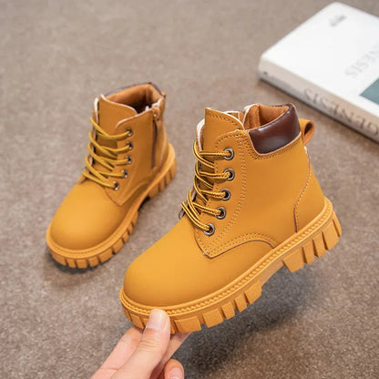 bottines exterieur en cuir pour enfants Ma boutique