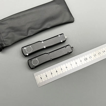 Mini Couteau M&T UT 70 – CNC Aluminium Aviation – Outil de Survie EDC Poche pour Camping, Chasse et Auto-défense - BLACKBEARD OUTDOOR INDUSTRIES