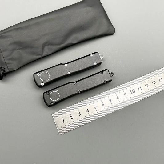 Mini Couteau M&T UT 70 – CNC Aluminium Aviation – Outil de Survie EDC Poche pour Camping, Chasse et Auto-défense - BLACKBEARD OUTDOOR INDUSTRIES