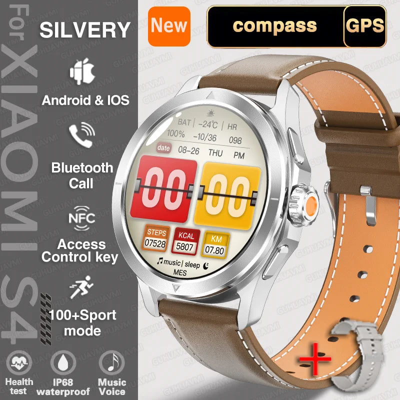 Xiaomi S4 Ultra – Montre Connectée Sport Outdoor avec GPS, NFC, Écran AMOLED, Appels Bluetooth, Suivi Santé Complet - BLACKBEARD OUTDOOR INDUSTRIES