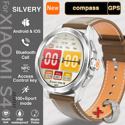 Xiaomi S4 Ultra – Montre Connectée Sport Outdoor avec GPS, NFC, Écran AMOLED, Appels Bluetooth, Suivi Santé Complet - BLACKBEARD OUTDOOR INDUSTRIES