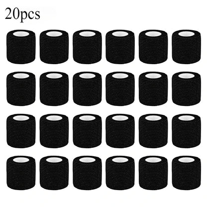 Bandage Auto-adhésif pour Tatouage - Bandes de Protection de Doigts - Enroulements Non-tissés Imperméables et Respirants - Accessoires de Tatouage (5/10/15/20 unités) BLACKBEARD OUTDOOR INDUSTRIES