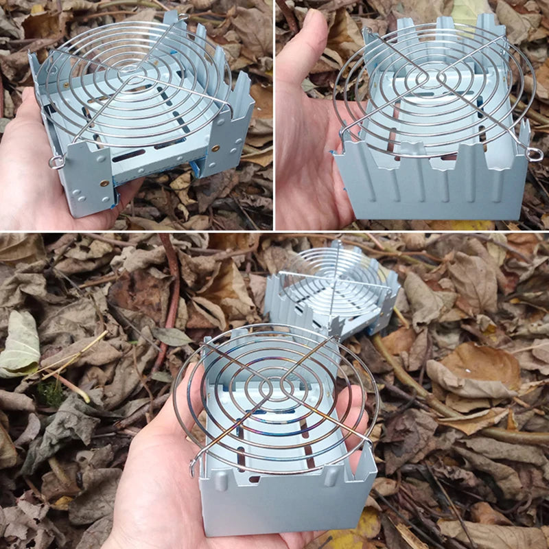 Réchaud Portable de Camping à Alcool Solide - BLACKBEARD OUTDOOR INDUSTRIES