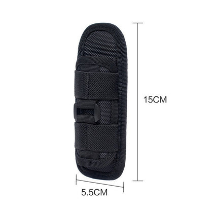 Étui Rotatif 360° pour Lampe Tactique – Poche de Ceinture, Accessoire de Chasse et Kit de Survie BLACKBEARD OUTDOOR INDUSTRIES