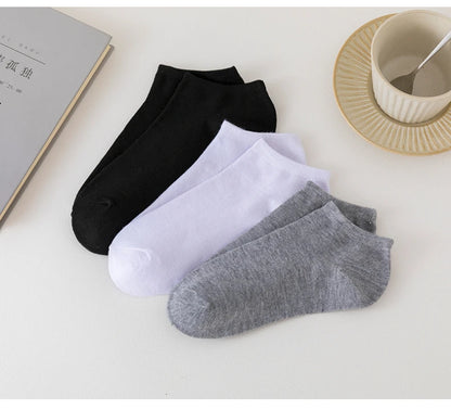 Lot de 10/20/40 Paires de Chaussettes Basses Unisexes – Couleurs Unies – Douces, Légères et Respirantes - BLACKBEARD OUTDOOR INDUSTRIES