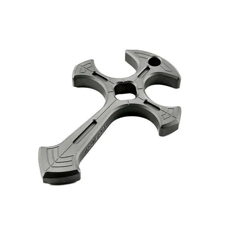 Collier de Protection de Sécurité avec Pendentif Croix - Outil d'Urgence et Défense Personnelle, Portable pour Briser Vitre - BLACKBEARD OUTDOOR INDUSTRIES