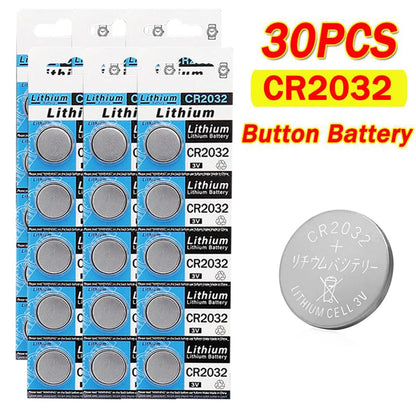 5-50pcs Original CR2032 CR 2032 3V Lithium Button Battery For Watch Calculator Clock Remote Control Toys Button Coins Cell BLACKBEARD OUTDOOR INDUSTRIES