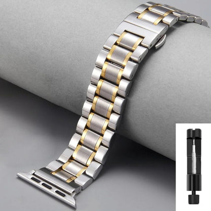 Bracelet en Acier Inoxydable pour Apple Watch – Bandes Métalliques pour iWatch Ultra / Series 10/9/8/7/6/5/4/3/SE BLACKBEARD OUTDOOR INDUSTRIES