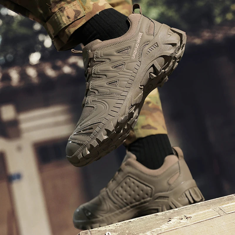 Bottes Tactiques pour Homme – Combat, Antidérapantes, Respirantes, Chaussures de Sécurité Militaires pour Force Spéciale, Armée, Moto - BLACKBEARD OUTDOOR INDUSTRIES