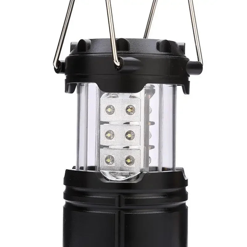 Lampe de Camping LED Portable – Mini Lanterne Télescopique 3 COB – Étanche – Fonctionne avec 3 Piles AAA – Idéale pour Tente, Randonnée et Urgences - BLACKBEARD OUTDOOR INDUSTRIES