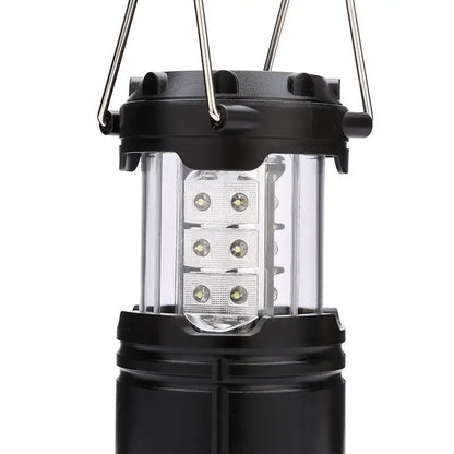 Lampe de Camping LED Portable – Mini Lanterne Télescopique 3 COB – Étanche – Fonctionne avec 3 Piles AAA – Idéale pour Tente, Randonnée et Urgences - BLACKBEARD OUTDOOR INDUSTRIES