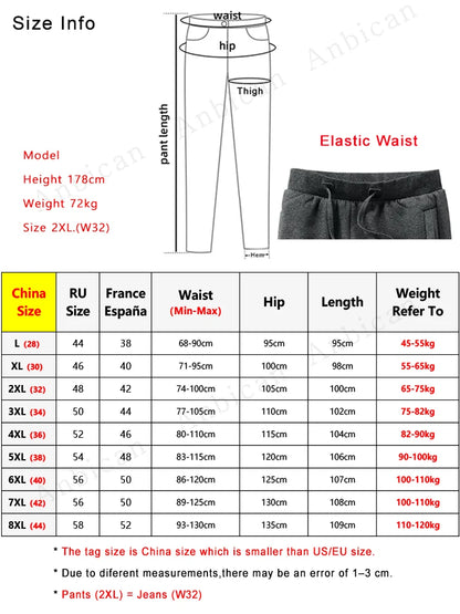 Pantalon Jogging Homme Hiver | Grandes Tailles 6XL-8XL | Épais, Doublé Polaire, Coton Stretch | Poches Zippées - BLACKBEARD OUTDOOR INDUSTRIES