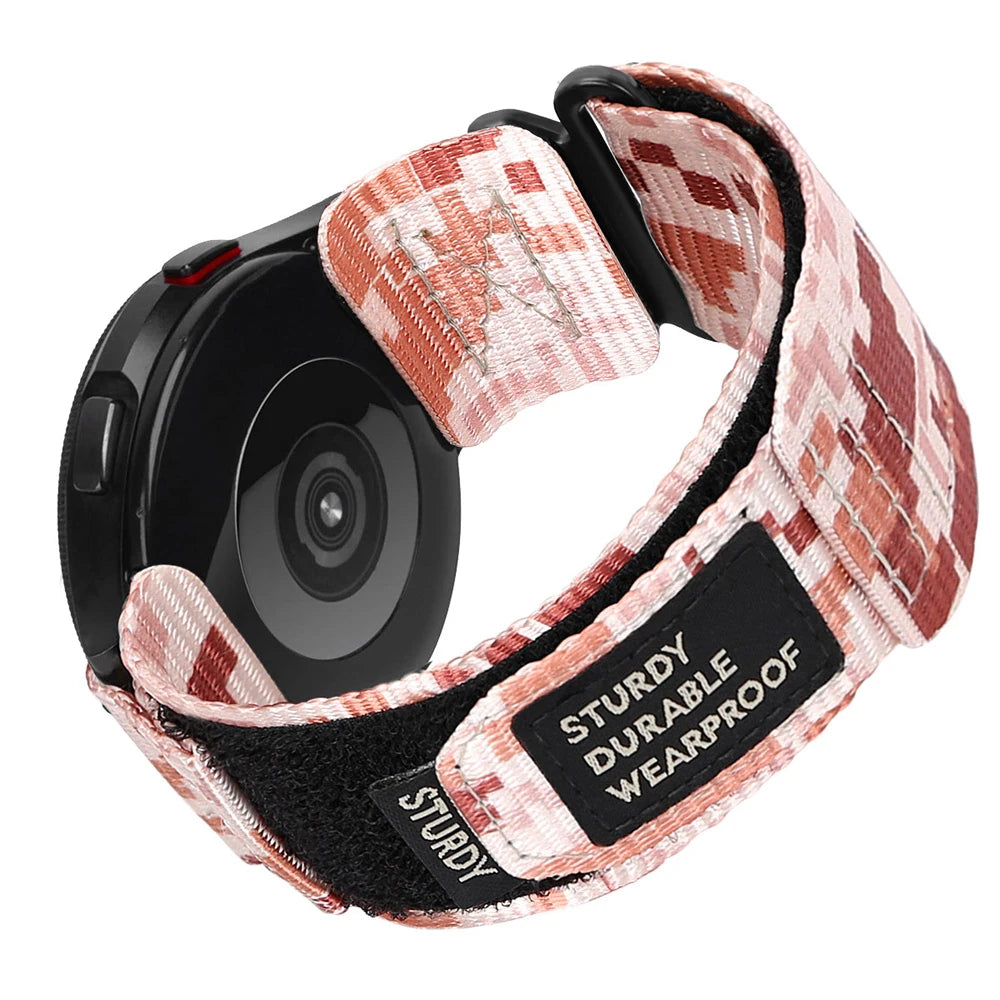 Bracelet Tactique en Nylon pour Samsung Galaxy Watch (7, 6, 5, 4) - 20mm / 22mm - Bandes Nylon Loop pour Gear S3 & Active BLACKBEARD OUTDOOR INDUSTRIES