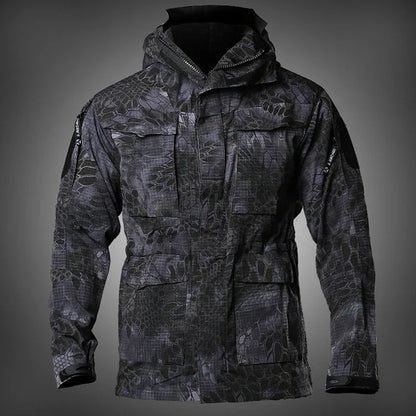 Veste Militaire Homme M65 – Tactique & Résistante | Coupe-Vent Imperméable avec Capuche – Style US/UK Army - BLACKBEARD OUTDOOR INDUSTRIES