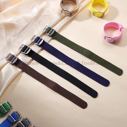 Bracelet de Montre en Toile Nylon Tissée – Compatible avec Omega, Seiko, Samsung, Huawei et Autres Montres - BLACKBEARD OUTDOOR INDUSTRIES