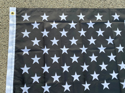 Drapeau Thin Blue Line USA - 90x150 cm BLACKBEARD OUTDOOR INDUSTRIES