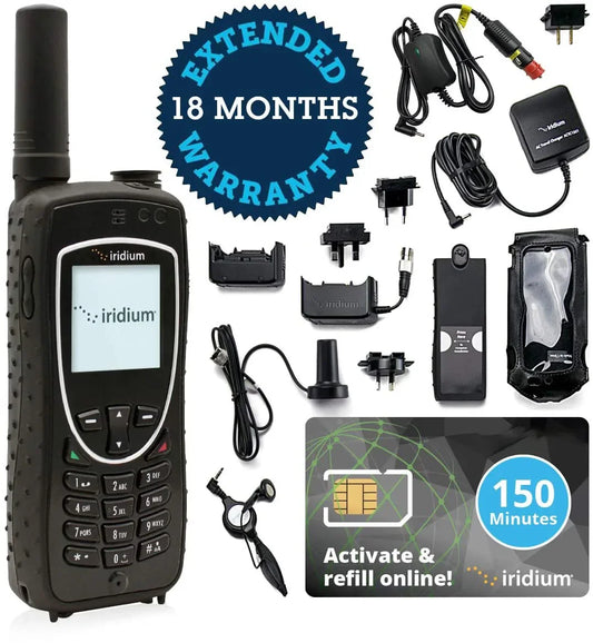 Téléphone Satellite Iridium 9575 Extreme – Communication Mondiale, GPS, SOS, Ultra-Résistant - BLACKBEARD OUTDOOR INDUSTRIES
