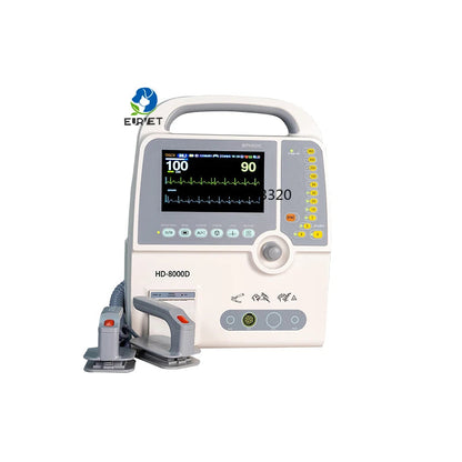 Défibrillateur Électrique Biphasique Professionnel pour Vétérinaire – EUR VET HD-8000D Ma boutique