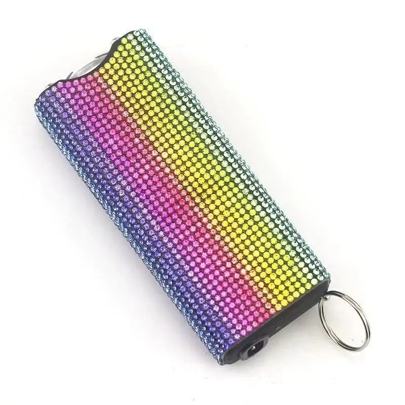 DiamondInlaid Multifunctional Portable Outdoor Tool Flashlight Arc Lighter USB Rechargeable Women's Gift BLACKBEARD OUTDOOR INDUSTRIES