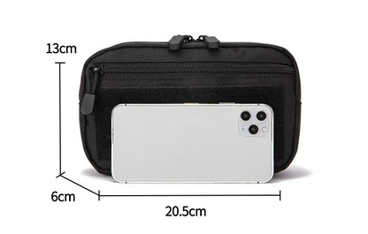 Pochette Tactique MOLLE EDC – Kit de Premiers Secours, Porte-Cellulaire, Sac de Taille Utilitaire – Pour Chasse, Randonnée et Sports de Plein Air - BLACKBEARD OUTDOOR INDUSTRIES