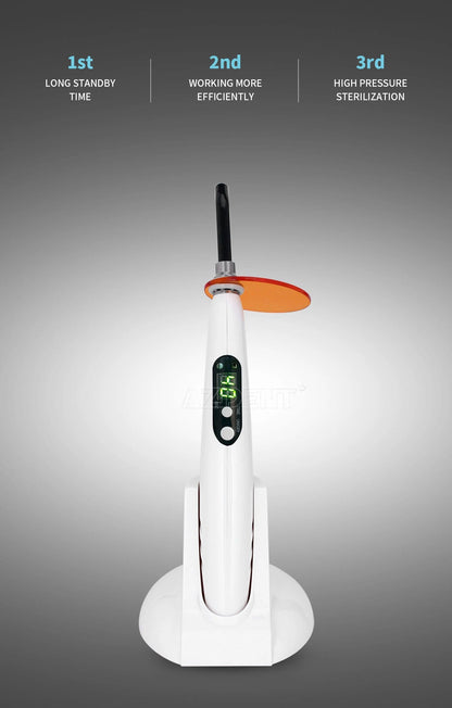 Lampe à Photopolymériser Sans Fil – AZDENT | LED Haute Puissance 1200–1500 mW/cm² Ma boutique