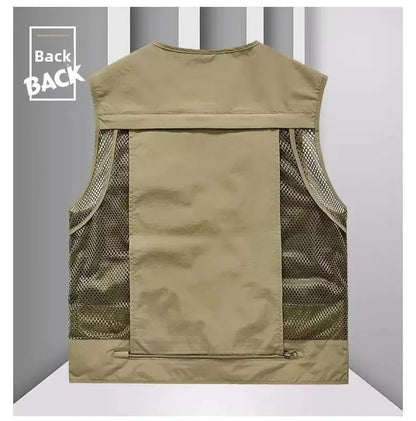 Gilet Homme Multi-Poches en Maille — Modèle 8512 - BLACKBEARD OUTDOOR INDUSTRIES