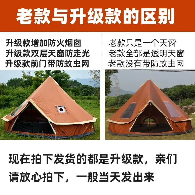 Tente de Luxe Mongolia Yurt pour 6-10 Personnes –  Camping Premium BLACKBEARD OUTDOOR INDUSTRIES