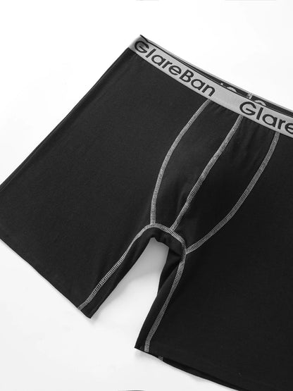 Pack de 4 Boxers Mi-Long pour Hommes - Coton Respirant BLACKBEARD OUTDOOR INDUSTRIES