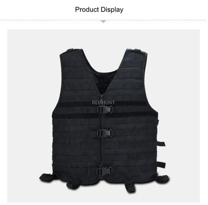 Gilet Tactique Molle pour Homme – Équipement de Chasse et de Sport avec Système d'Hydratation, Sécuritaire et Pratique pour Chasse et Pêche BLACKBEARD OUTDOOR INDUSTRIES