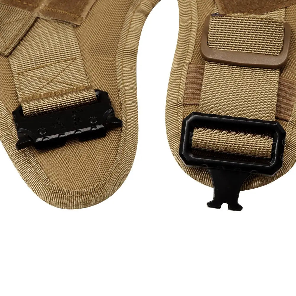 Harnais Tactique PETRAVEL pour Grand Chien – Ensemble Harnais + Collier + Laisse avec Système MOLLE Ma boutique