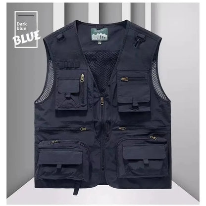Gilet Homme Multi-Poches en Maille — Modèle 8512 - BLACKBEARD OUTDOOR INDUSTRIES