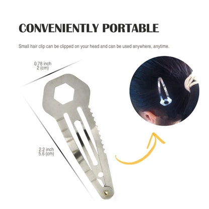 Barrette Tactique Multitool en Acier Inoxydable – Multi-fonction & Auto-Défense - BLACKBEARD OUTDOOR INDUSTRIES