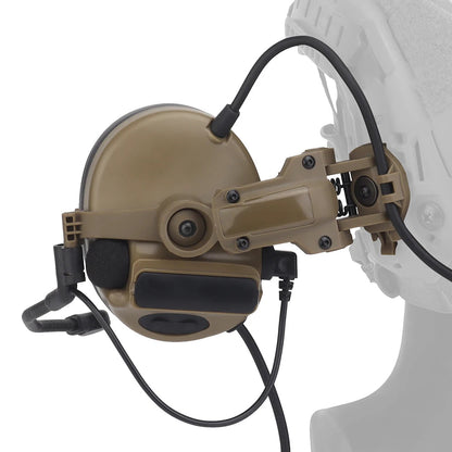 Casque Tactique de Protection Auditive Active – Casque Anti-Bruit Électronique avec Communication pour Casque Tactique BLACKBEARD OUTDOOR INDUSTRIES