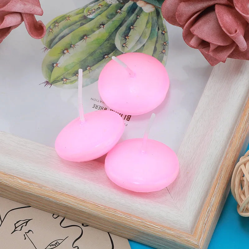Bougies Flottantes Sans Parfum – 6/10/16 Pièces | Bougies Décoratives pour Saint-Valentin, Mariage, Fête, Bain, Décoration Romantique - BLACKBEARD OUTDOOR INDUSTRIES
