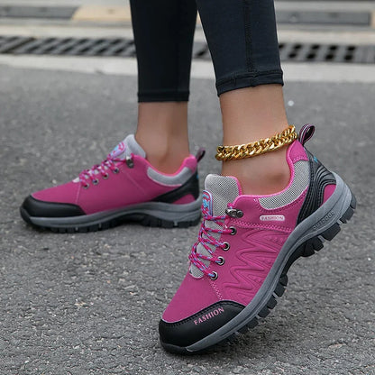 Chaussures de Randonnée Femme – Baskets Imperméables, Antidérapantes, Confortables pour la Marche, Escalade et Activités Outdoor - BLACKBEARD OUTDOOR INDUSTRIES