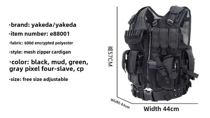 Gilet Tactique YAKEDA VT-1063 – Fiabilité et Performance Ma boutique