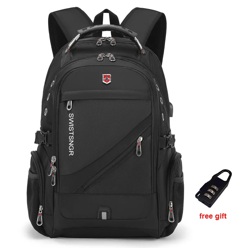 Sac à Dos Ordinateur Étanche 2025 – 17"/20" | Grande Capacité, USB, Antivol | Homme & Femme - BLACKBEARD OUTDOOR INDUSTRIES