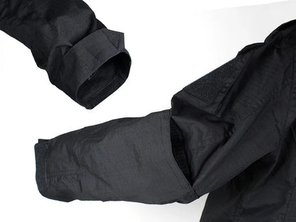 Ensemble Uniforme Tactique BDU Noir – Chemise et Pantalon de Combat pour Homme - BLACKBEARD OUTDOOR INDUSTRIES