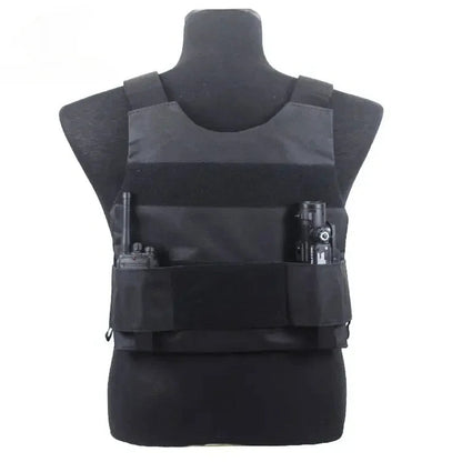 Gilet Tactique Camouflage Noir - Gilet Multifuntionnel de Sports et Entraînement, Idéal pour la Chasse et les Activités de Terrain BLACKBEARD OUTDOOR INDUSTRIES