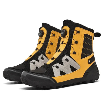Bottes Moto Homme – Chaussures Respirantes 4 Saisons – Bottines de Moto Style Cruiser / Touring | Unisexe - BLACKBEARD OUTDOOR INDUSTRIES