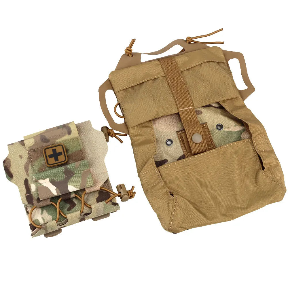 Kit de Premiers Secours OPHIDIANTAC IFAK - Poche Médicale MOLLE pour Déploiement Rapide, Sac de Chasse et Kit de Survie - BLACKBEARD OUTDOOR INDUSTRIES