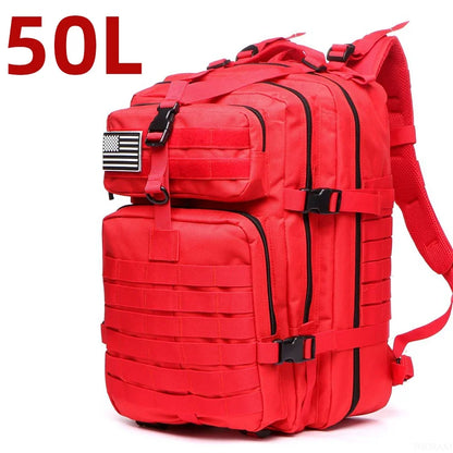 Sac à Dos Thuram 25L/50L – Nylon Résistant et Imperméable, Sac Tactique pour Sports, Randonnée, Pêche, Chasse et Camping - BLACKBEARD OUTDOOR INDUSTRIES