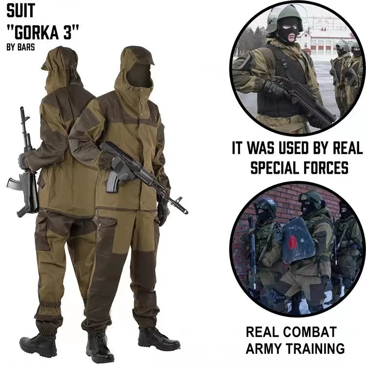 Ensemble Tactique Gorka-3 – Uniforme de Combat Russe BLACKBEARD OUTDOOR INDUSTRIES
