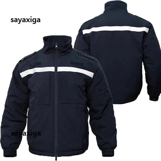 Veste de Travail Homme Haute Visibilité – Doudoune Rembourrée | Hiver | Étanche & Coupe-Vent - BLACKBEARD OUTDOOR INDUSTRIES