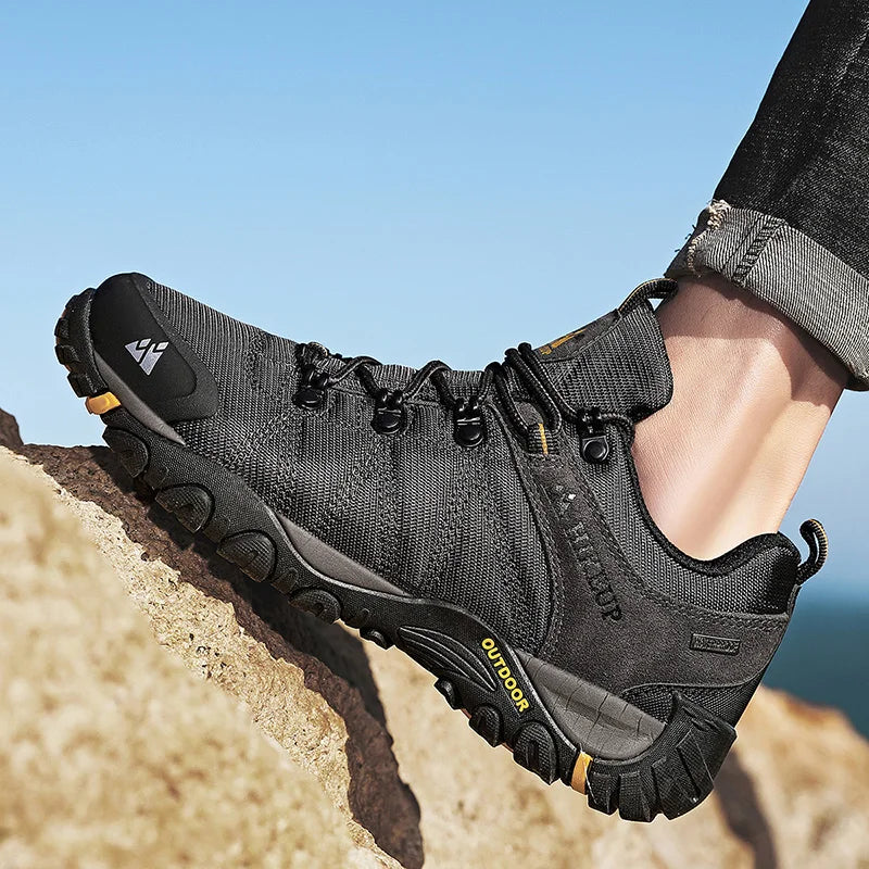 Chaussures de Randonnée Homme HIKEUP – Antidérapantes, Respirantes, Résistantes – Trekking, Escalade, Chasse, Tourisme - BLACKBEARD OUTDOOR INDUSTRIES